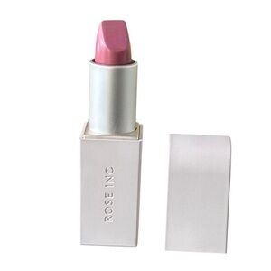 Rose Inc Satin Lip Color Refillable Hydrating Lipstick Demure Cool Blush NEW